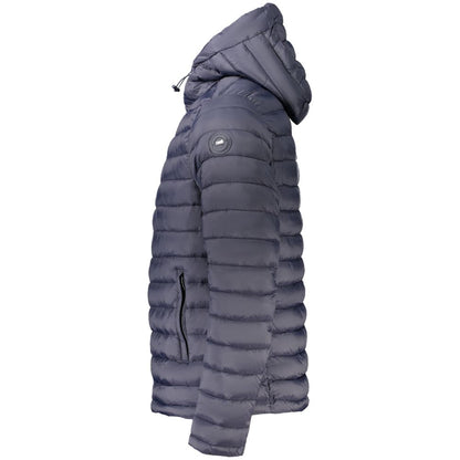 Cavalli Class Blue Polyamide Men's Jacket