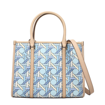 Tory Burch Light Blue Fabric Handbag