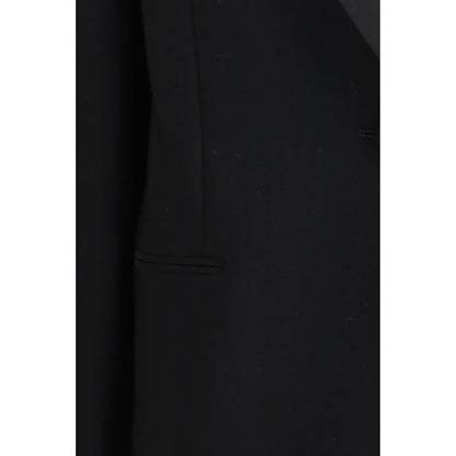 The Row Black Wool Oves Aries Blazer
