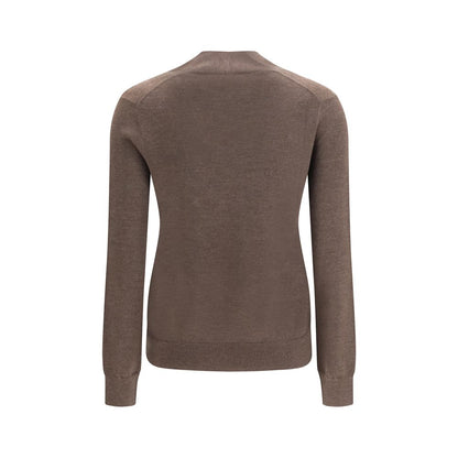 The Row Brown Cashmere Sweater