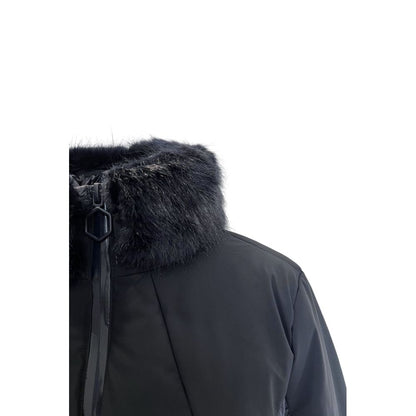 Baldinini Trend Blue Nylon Women Jacket