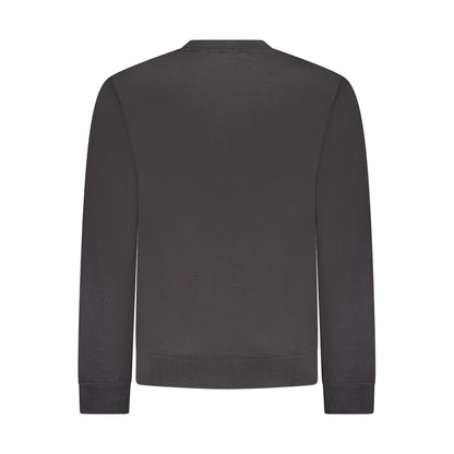 Calvin Klein Black Cotton Menswear Sweatshirt