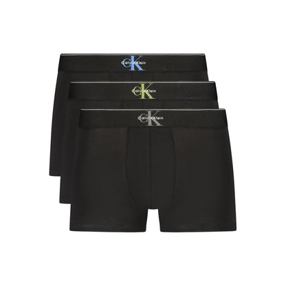 Calvin Klein Black Cotton Men's Boxer