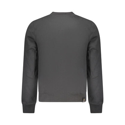 Accademia Militare Black Cotton Men's Sweatshirt