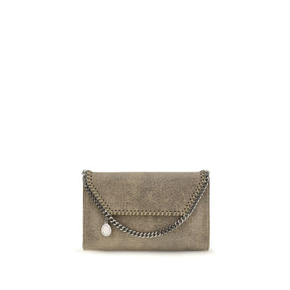Stella McCartney Gray Polyester Shoulder Bag