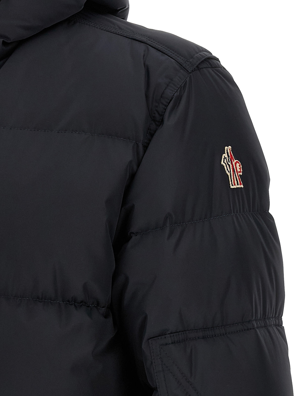 Moncler Grenoble Blue Polyamide Shell Jacket