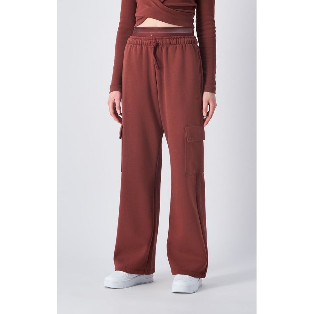 Champion Burgundy Cotton Cargo Pants