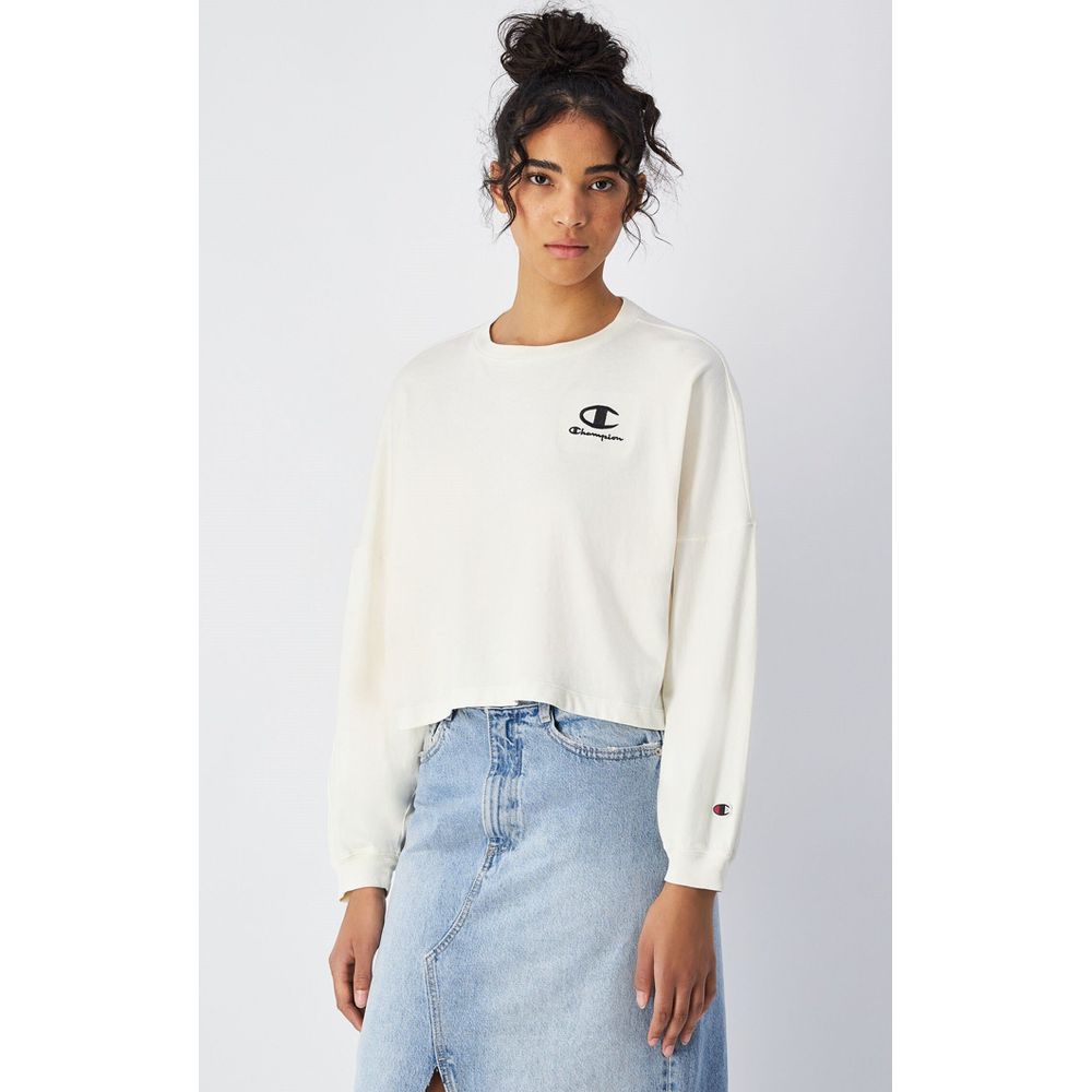 Champion Natural Cotton Long Sleeve T-Shirt