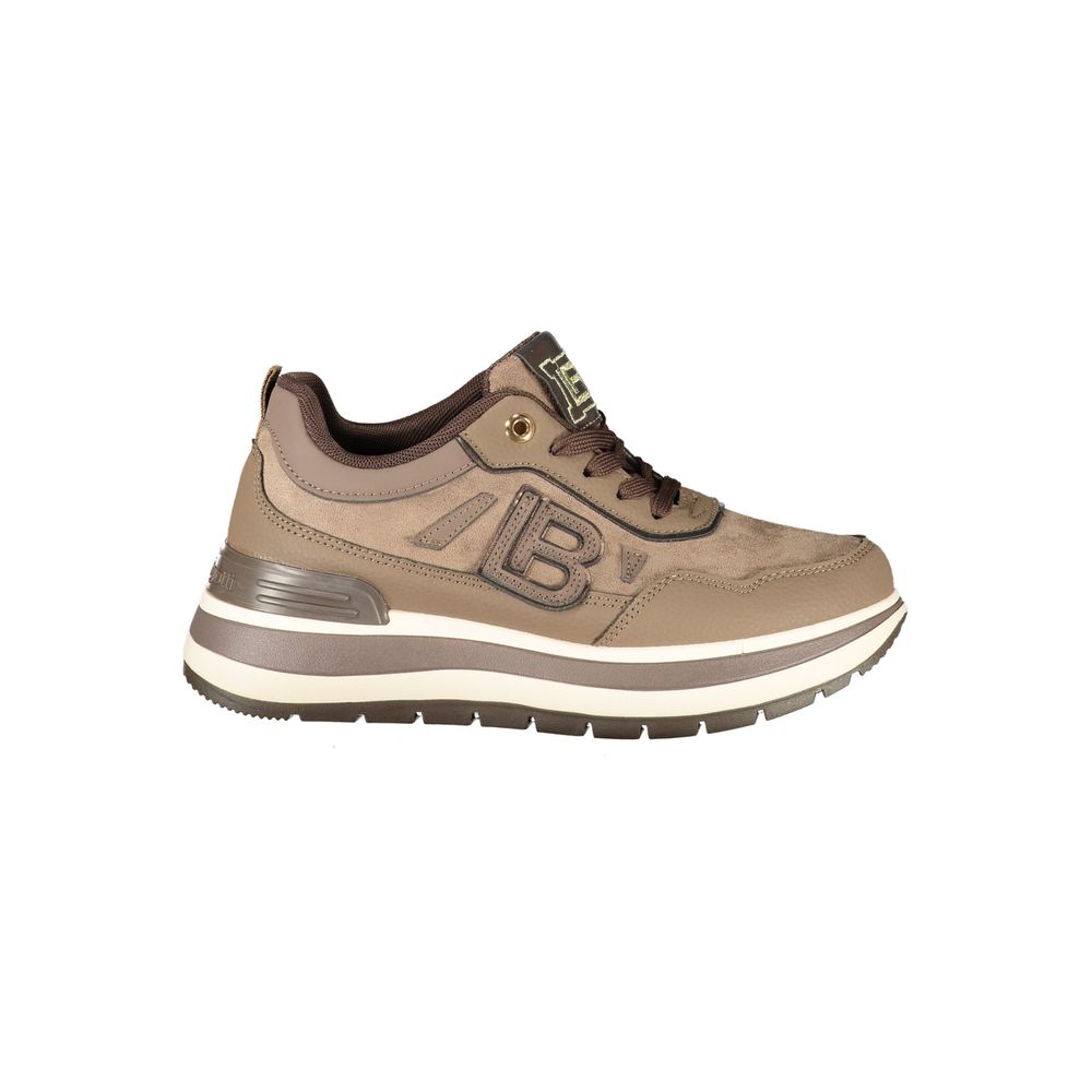 Laura Biagiotti Brown Polyurethane Women's Sneaker
