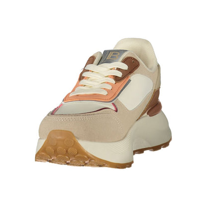 Laura Biagiotti Beige Polyurethane Women's Sneaker