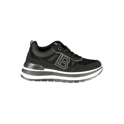 Laura Biagiotti Black Polyurethane Women's Sneaker