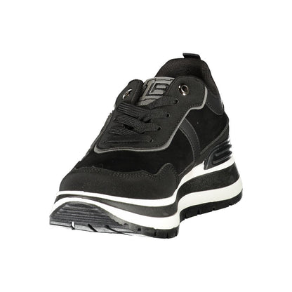 Laura Biagiotti Black Polyurethane Women's Sneaker