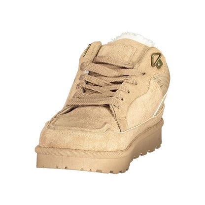 Laura Biagiotti Brown Polyurethane Women's Sneaker