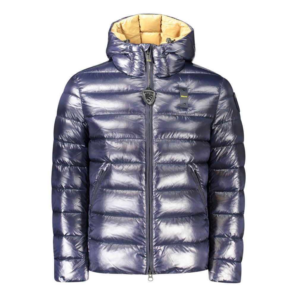 Blauer Blue Polyamide Men's Jacket