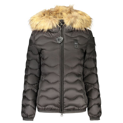Blauer Black Polyamide Women's Jacket