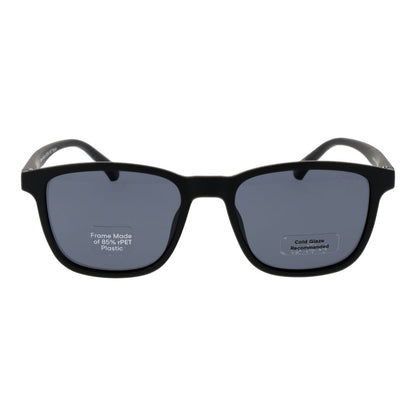 Gant Square Polarized Dark-Tint Plastic Sunglasses - Black