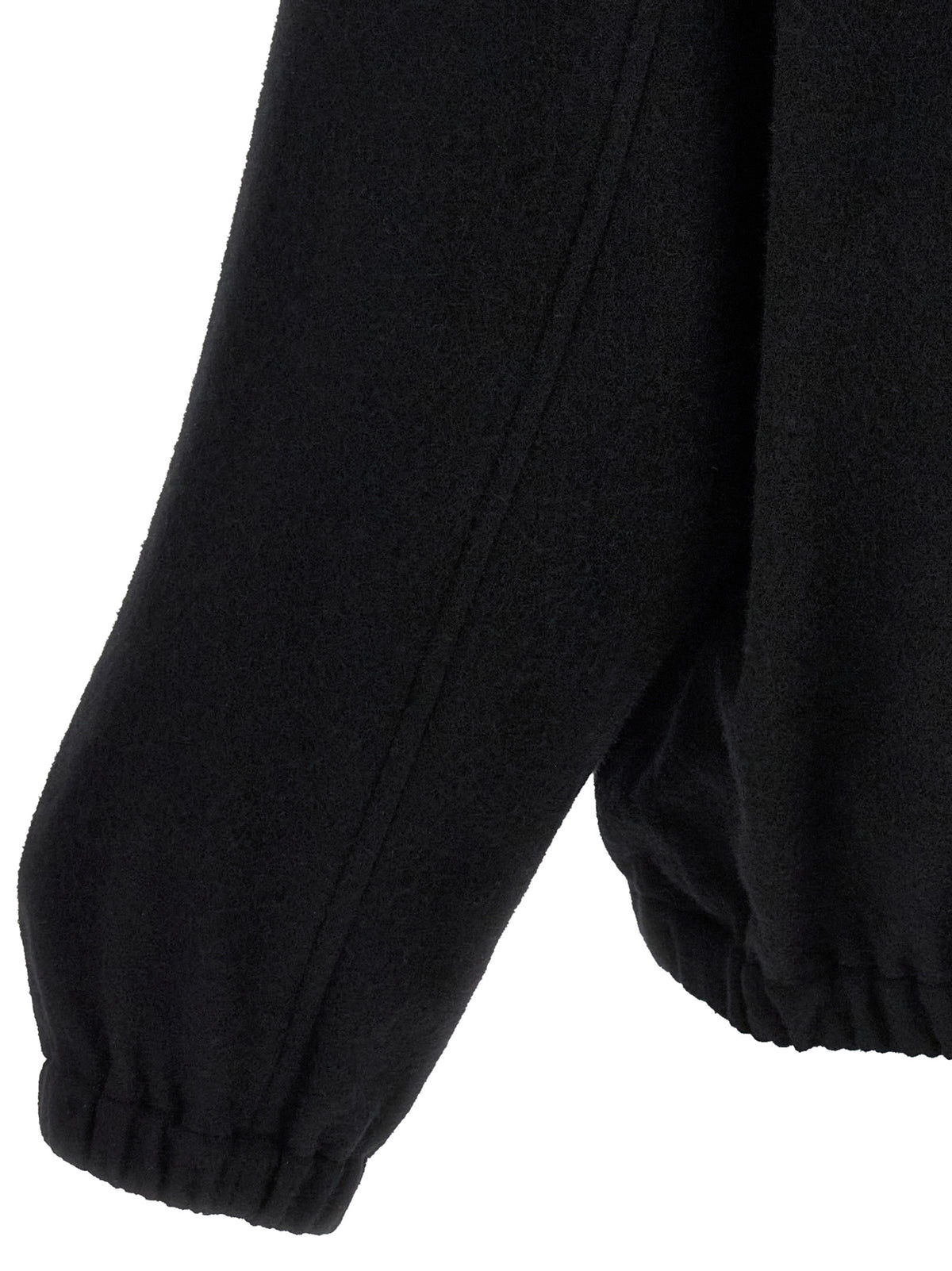 SSSTEIN Black Wool Cardigan