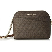 Michael Kors 35F1Gtvc6T Jet Set Travel Dome Crossbody Bag Leather Powder Blush Female