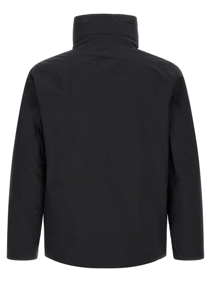 Arc'teryx Veilance Black Nylon Shell Jacket