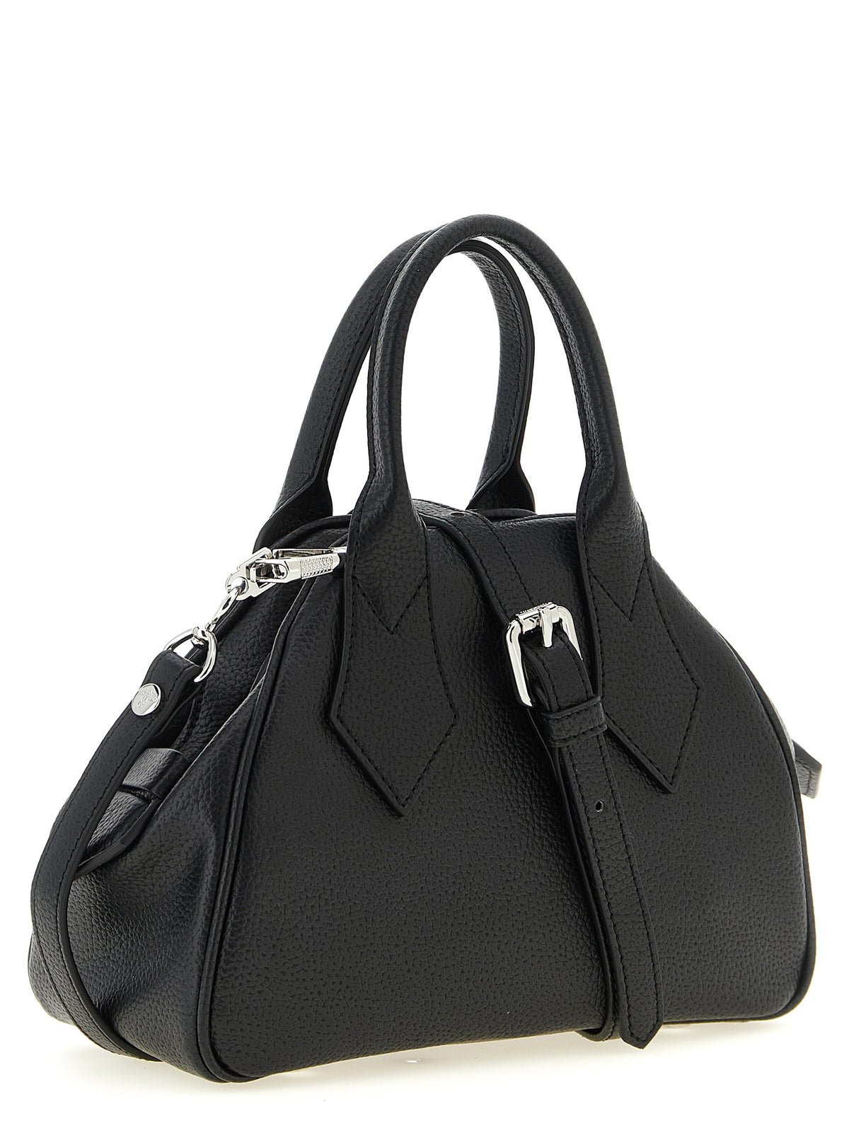 Vivienne Westwood Black Polyethylene Handbag