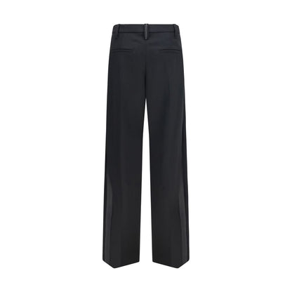 Brunello Cucinelli Black Wool Oves Aries Dress Pants