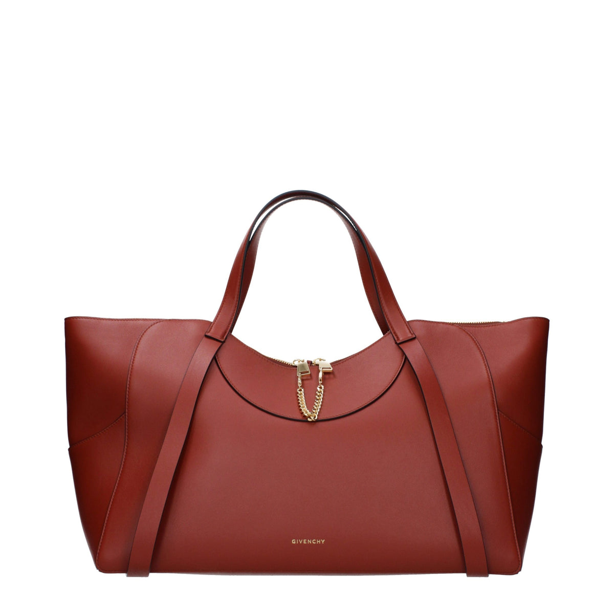 Handbag by Givenchy for women in leather brown presents a ornamental silhouette, showcasing a secure , ample , and versatile for a ornamental finish.