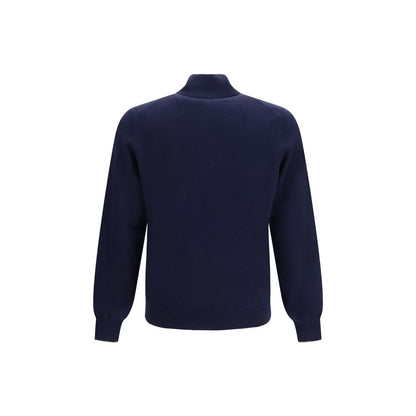 Brunello Cucinelli Blue Cashmere Sweater