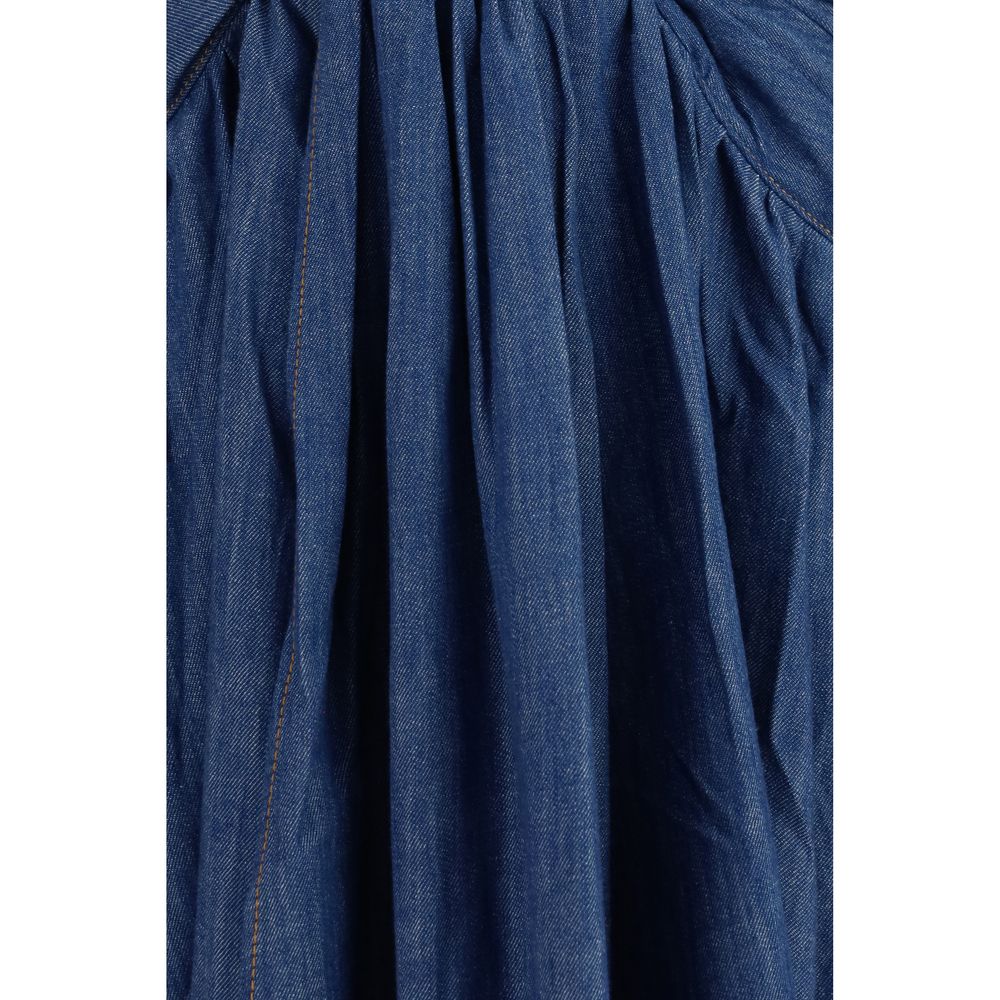 Zimmermann Blue Cotton Casual Dress