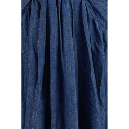 Zimmermann Blue Cotton Casual Dress
