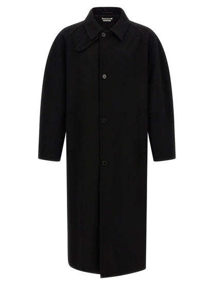 Jil Sander Black Wool Coat