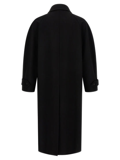 Jil Sander Black Wool Coat