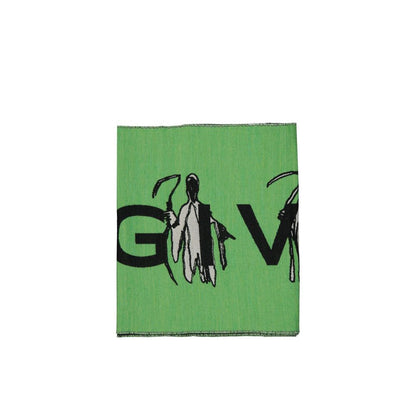 Scarf by Givenchy for men in wool & silk bicolour features a snug silhouette, perfectly showcasing the elegant drape and premium finish of the Wool & Silk Foulard Scarf.