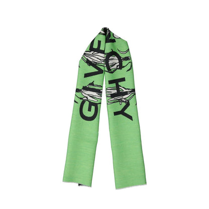 Scarf by Givenchy for men in wool & silk bicolour showcases a on trend silhouette, artfully capturing the on trend essence of the Wool & Silk Foulard Scarf design with a sophisticated finish.