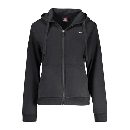 Norway 1963 Black Cotton Women's Hoodie