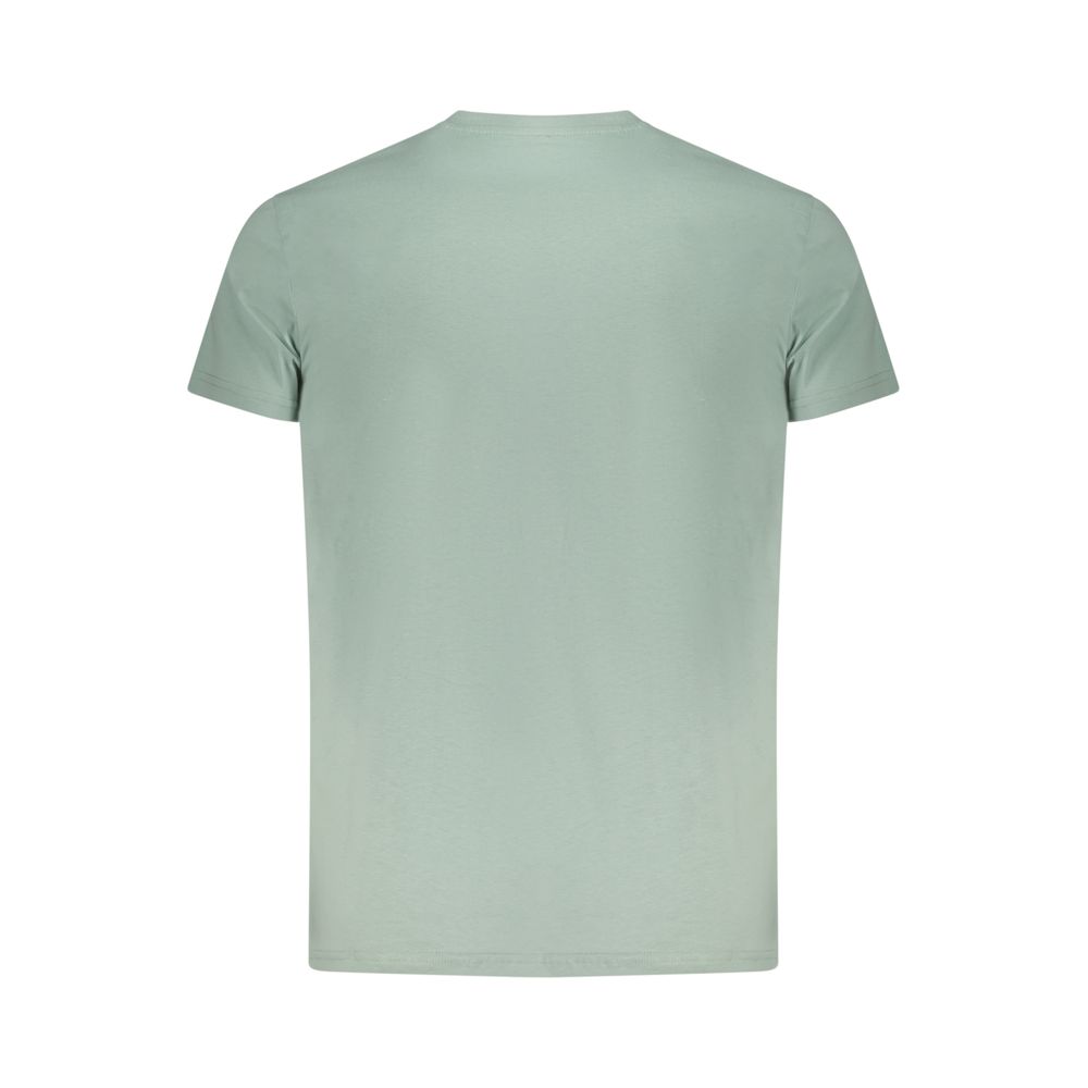 Iceberg Verde Cotton Men T-Shirt