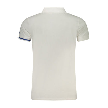 Iceberg Blue Cotton Men Polo Shirt