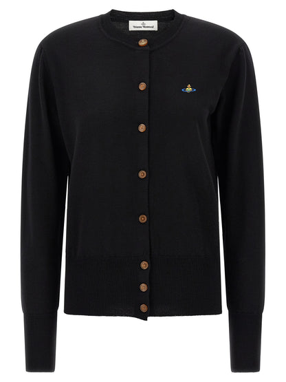 Vivienne Westwood Black Wool Cardigan