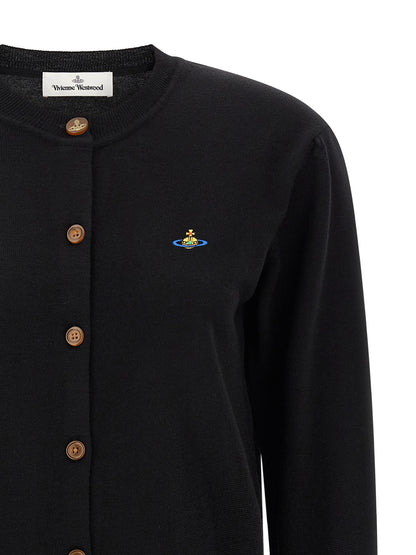 Vivienne Westwood Black Wool Cardigan