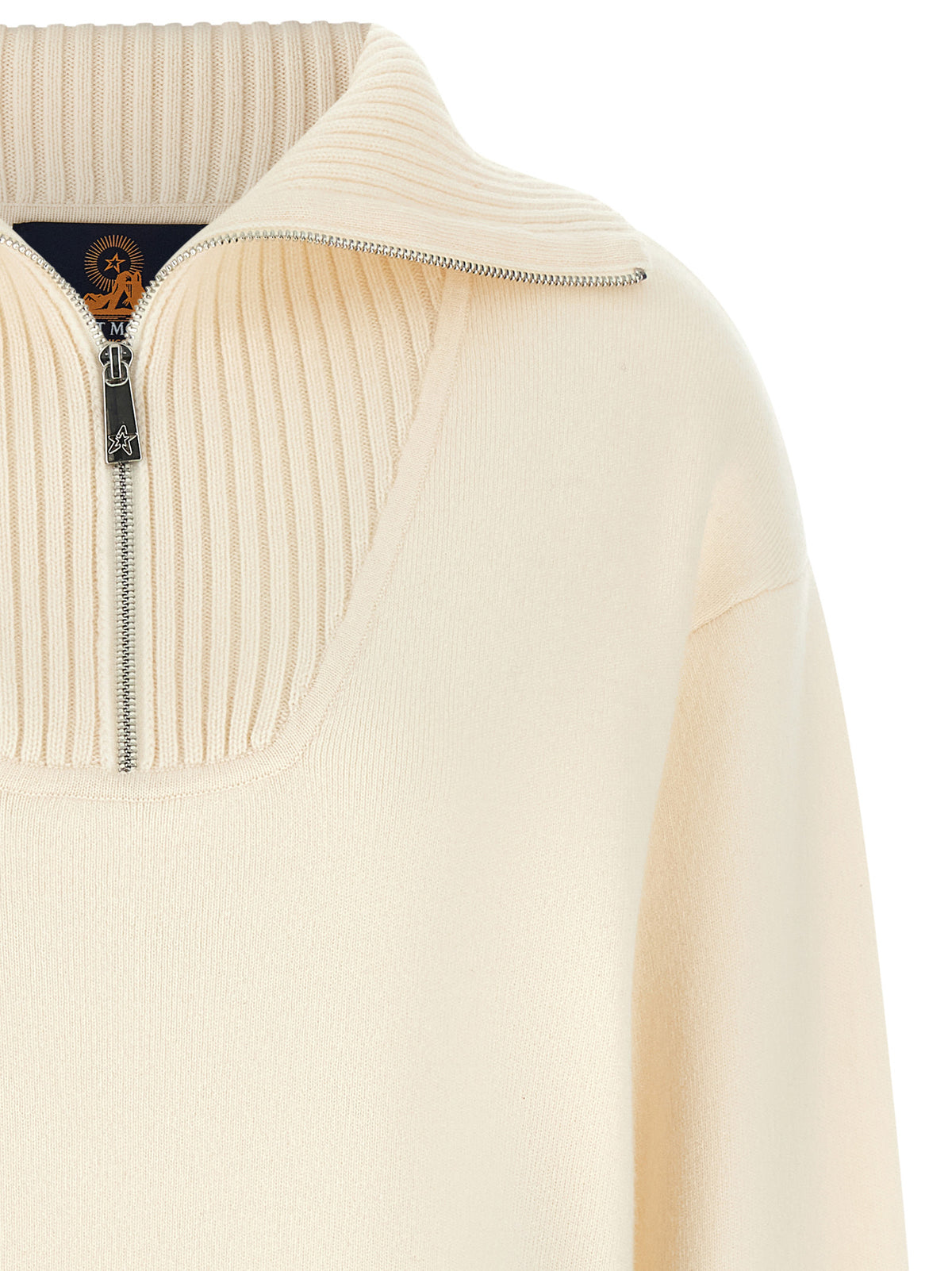 PERFECT MOMENT White Merino Wool Cardigan