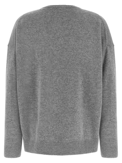 CO Gray Cashmere Cardigan