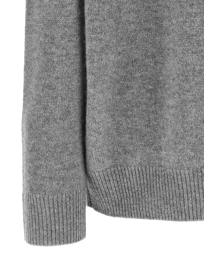 CO Gray Cashmere Cardigan