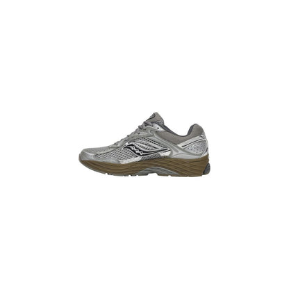 Athletic Sneakers Saucony men synthetic fabric mesh silver featuring a avant-garde Men's Athletic Synthetic Fabric Mesh Sneakers design with a avant-garde athletic style for a refined finish.