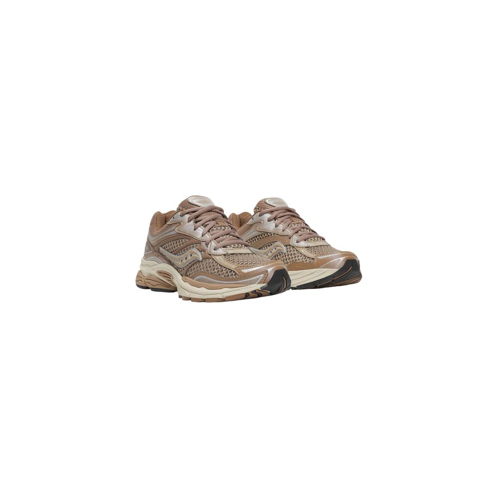 Athletic Sneakers by Saucony for men in mesh & rubber beige features an timeless silhouette from the Men's Chunky Mesh & Rubber Athletic Sneakers collection, showcasing a timeless chunky style for a timeless look.