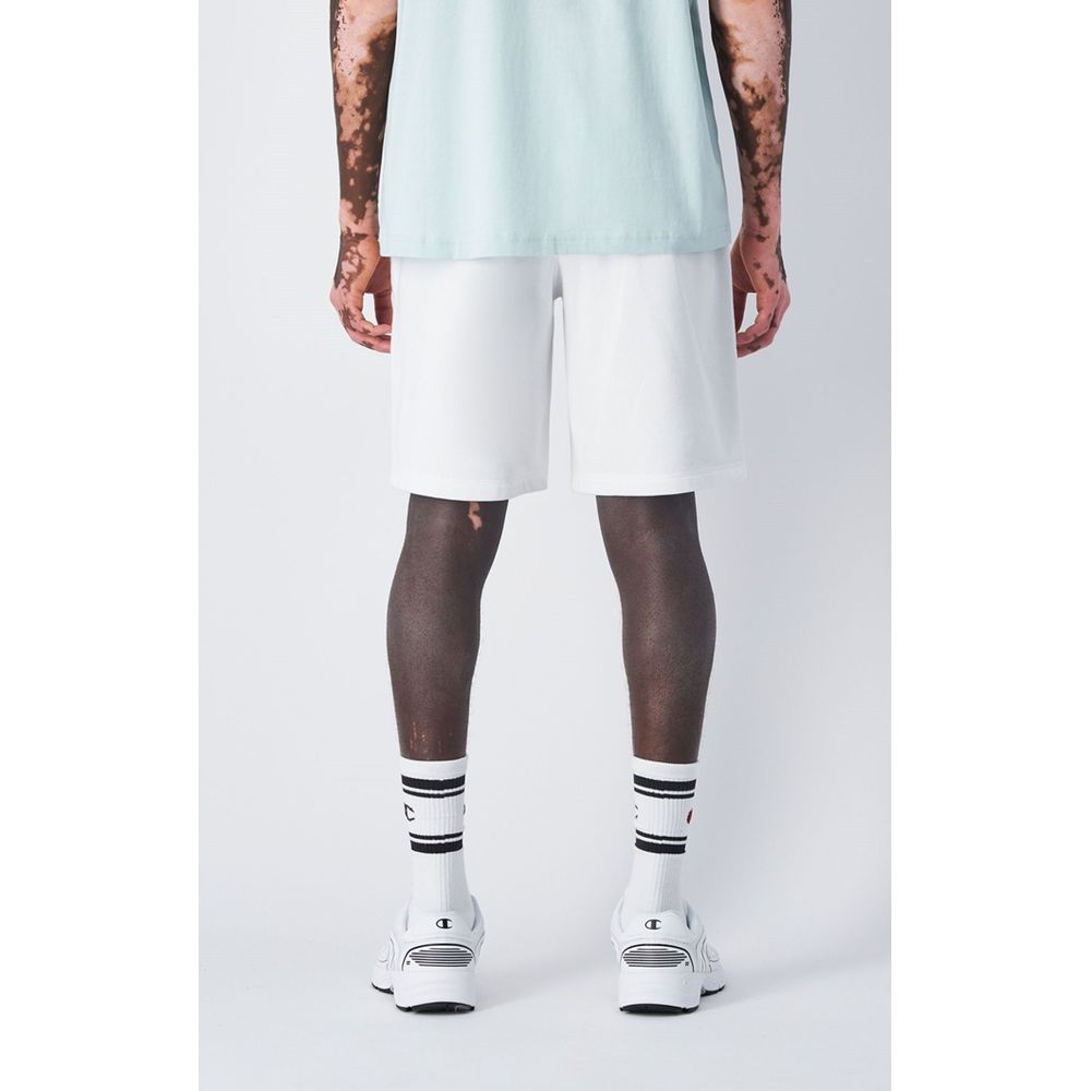 Bermuda Shorts by Champion for men in cotton polyester white features a eye catching and short with a eye catching .