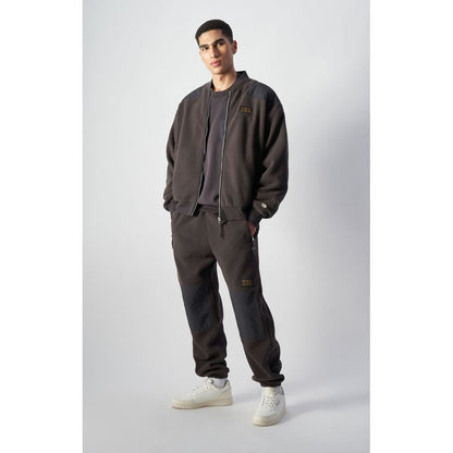 Bomber Jacket by Champion for men in polyester black features an on trend silhouette, showcasing refined and a sophisticated for a truly on trend finish.