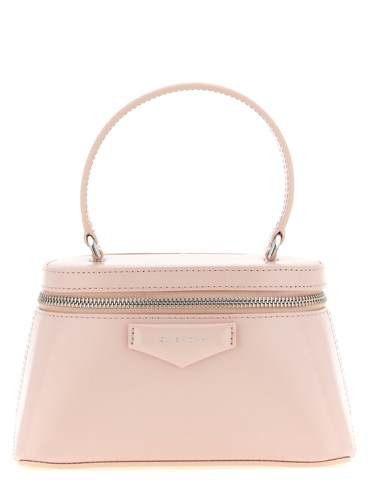 Crossbody Box Handbag by Givenchy for women in nappa leather multicolor & pink showcases a versatile sophistication silhouette, featuring a secure zipper, versatile sophistication , and versatile crossbody-strap, shoulder-strap, detachable-strap & handle for a versatile sophistication finish.