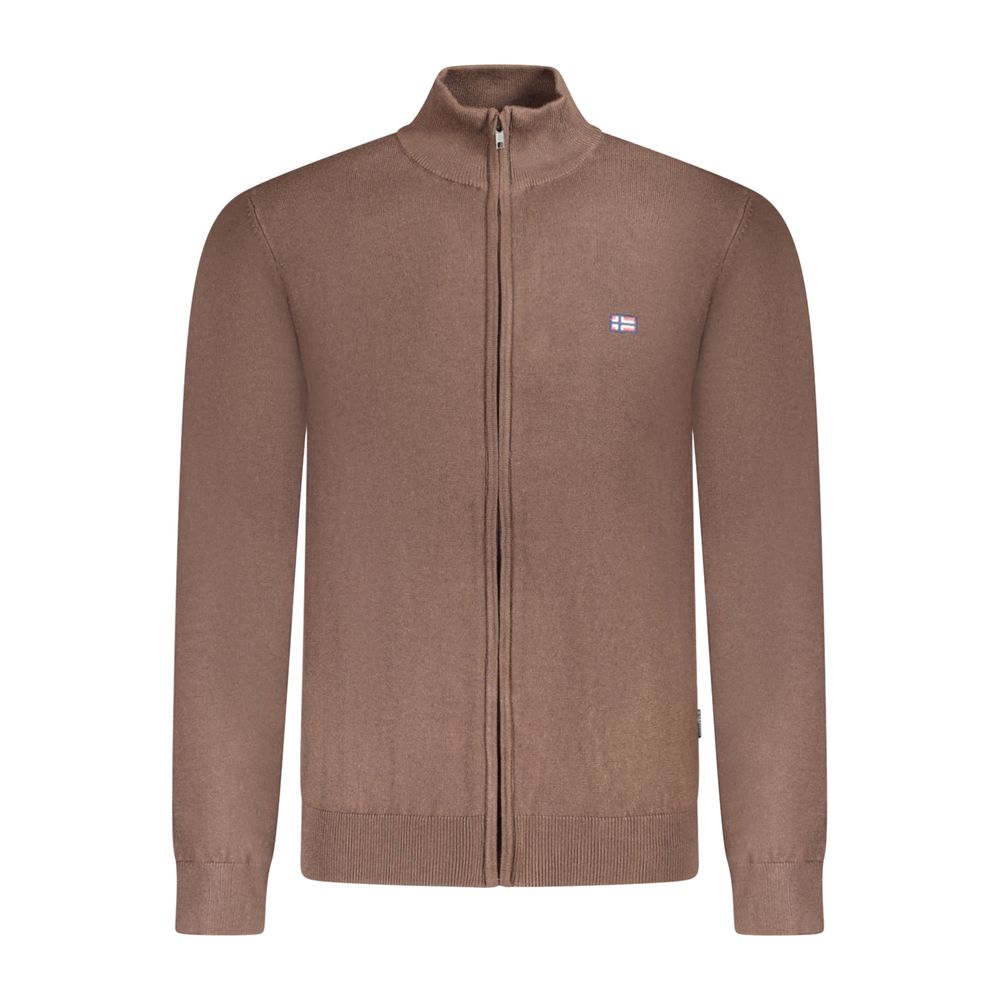 Norway 1963 Brown Polyester Men's Sweater
