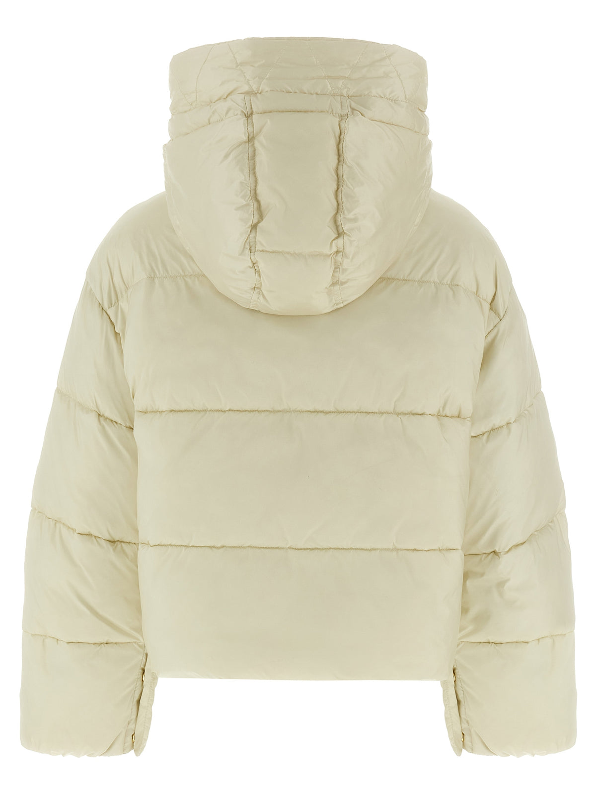 PINKO White Polyamide Full-Length Jacket