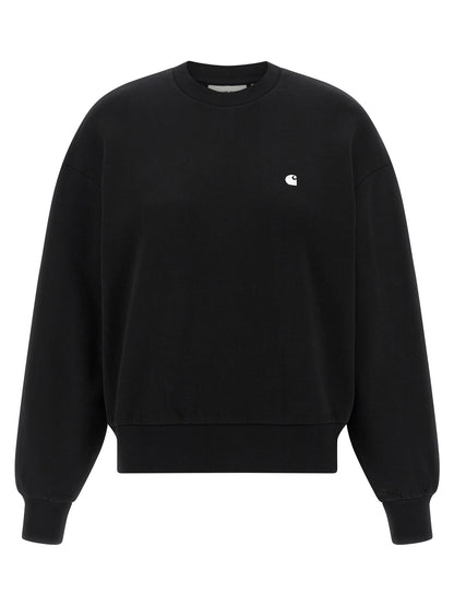 Carhartt Wip Black Cotton Sweatshirt
