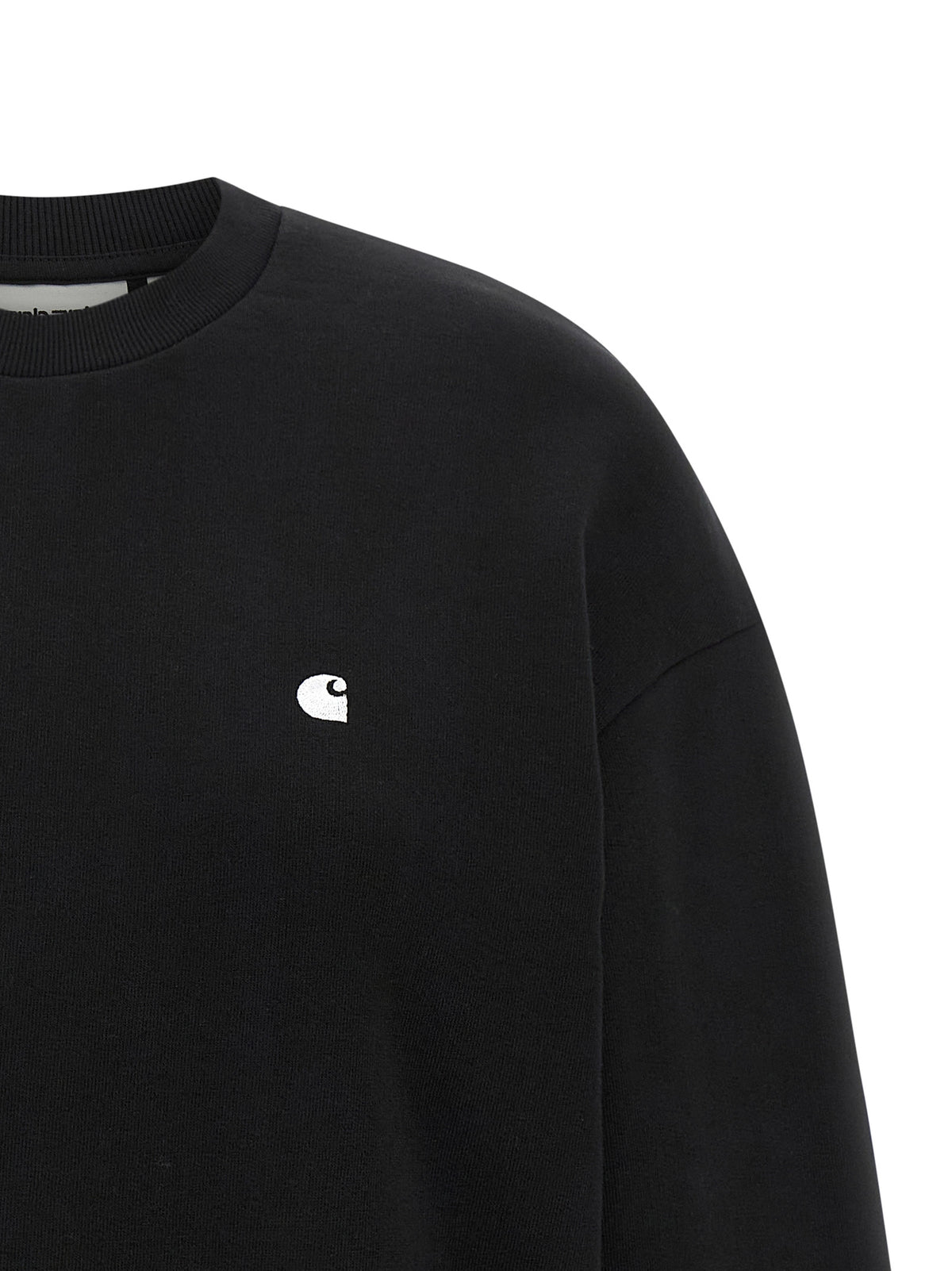 Carhartt Wip Black Cotton Sweatshirt